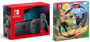 ニンテンドースイッチ本体リングフィットアドベンチャー+ジョイコンピンクおまけ付き ニンテンドースイッチ本体リングフィットアドベンチャー+